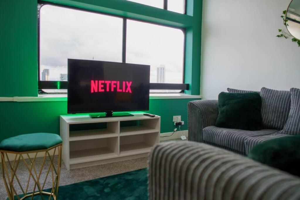Manchester City Centre Apartment, Skyline View ภายนอก รูปภาพ