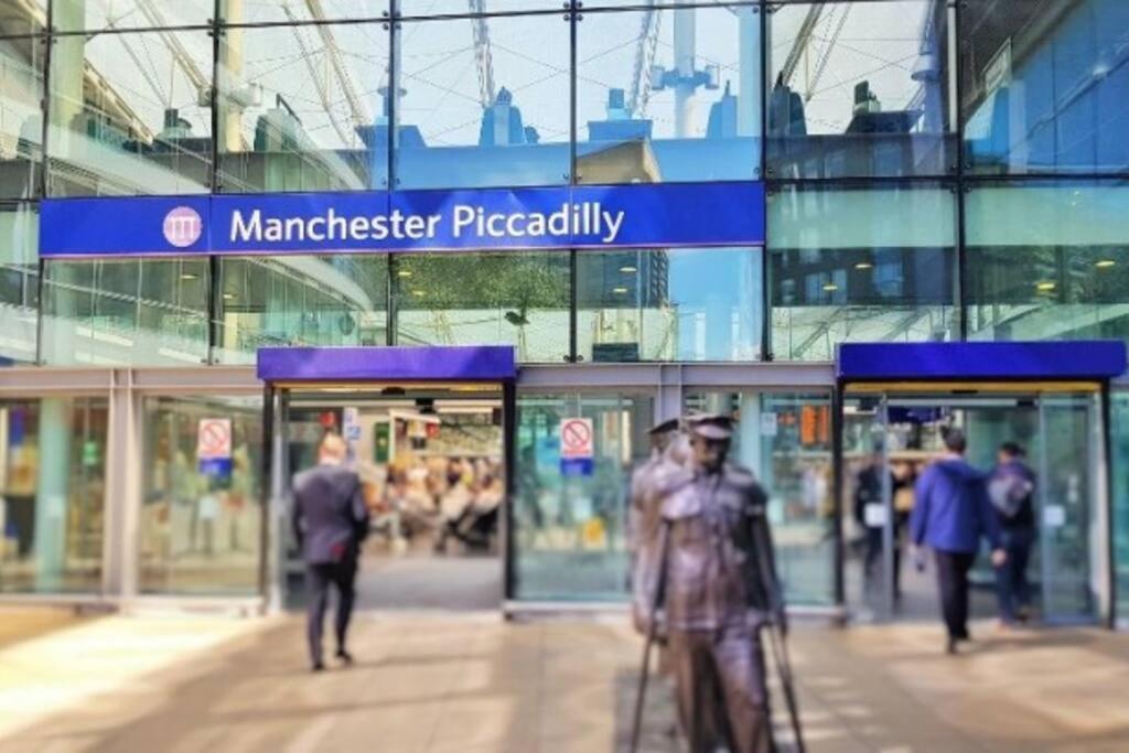 Manchester City Centre Apartment, Skyline View ภายนอก รูปภาพ