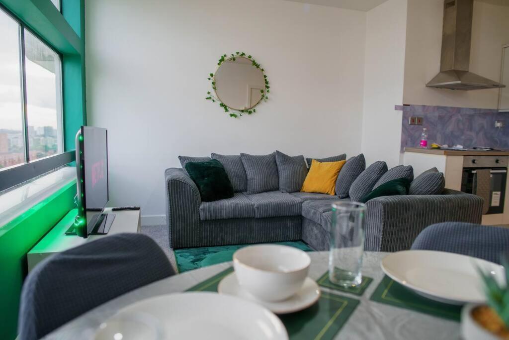 Manchester City Centre Apartment, Skyline View ภายนอก รูปภาพ