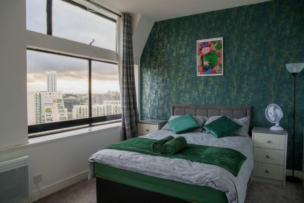 Manchester City Centre Apartment, Skyline View ภายนอก รูปภาพ