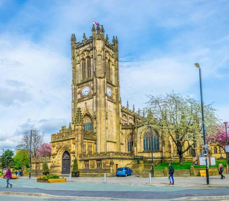 Manchester City Centre Apartment, Skyline View ภายนอก รูปภาพ